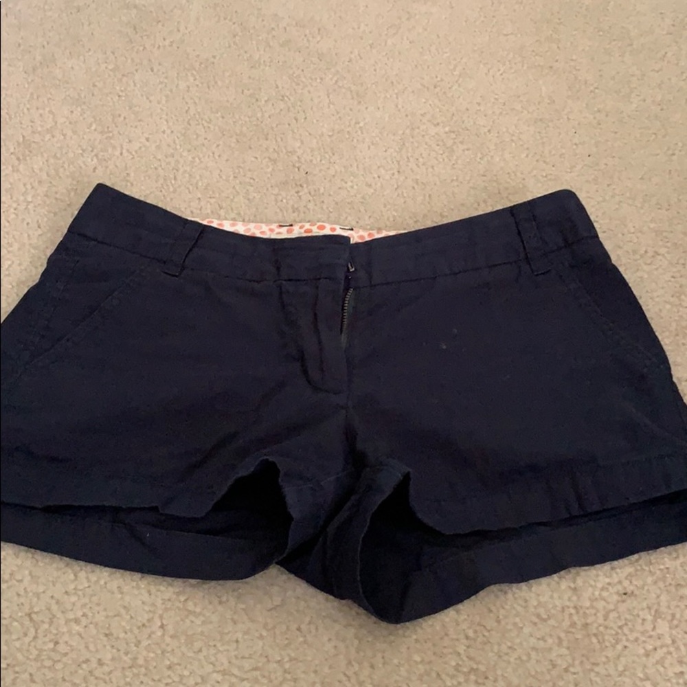 J Crew navy shorts